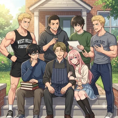 Seven chaotic brothers
