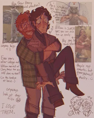 Henry Emily (taking care of William after the Springlock incident!!)