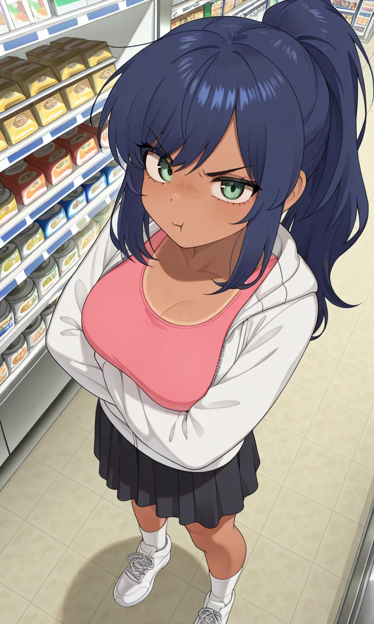Scarlett "She added her snacks, cashier told her to ‘ask your parent first,’ and she pouted so hard she basically confirmed the adoption paperwork"