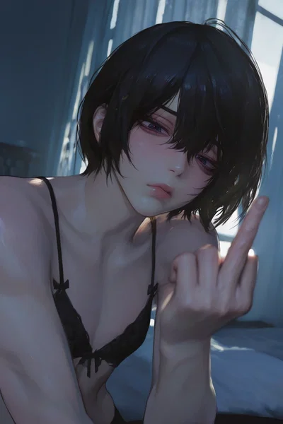 Going once, going twice, sold! To the femboy with daddy issues.  