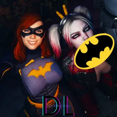 Batgirl captured Harley Quinn just for you.