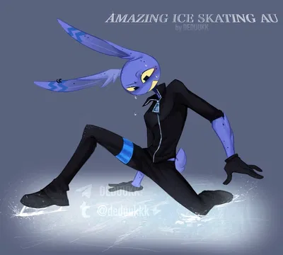 Jax, TADC Amazing Ice Skating AU