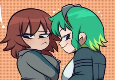 Ramona Flowers and Kim Pine