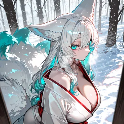 In The Arms Of A Kitsune