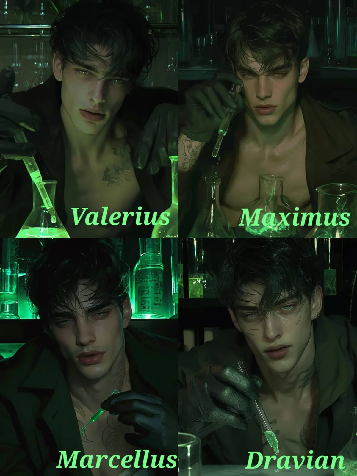 The Silver Key Institute || Valerius, Maximus, Marcellus & Dravian Hollis