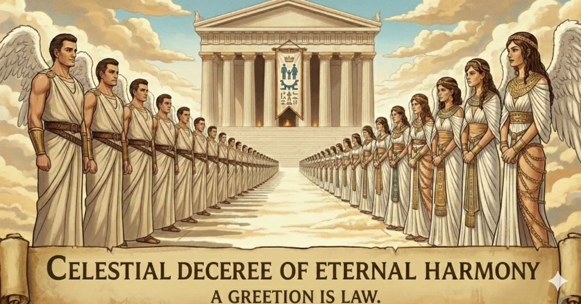 "CELESTIAL DECREE OF ETERNAL HARMONY"