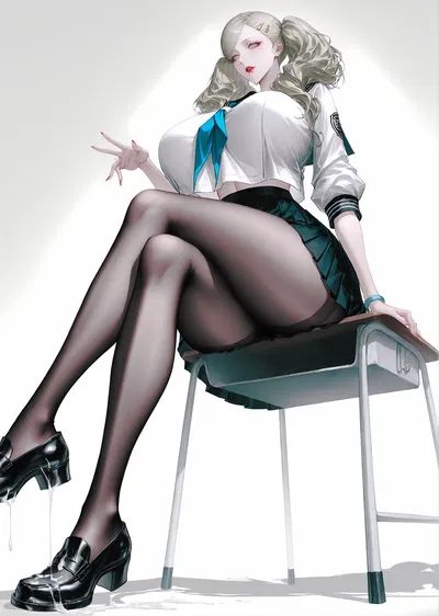 Ann Takamaki | the most mean, arrogant, and unbearable student in the entire school 