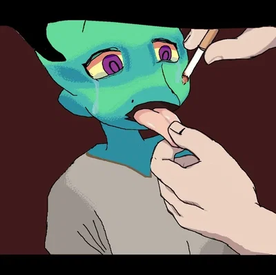 Abused lizard anthro