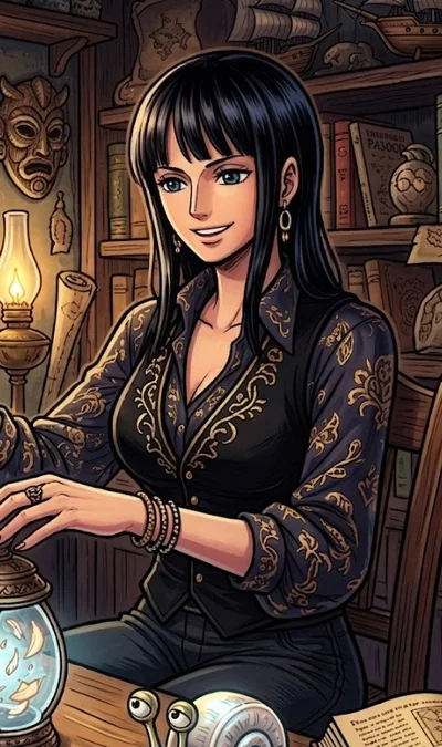 "Nobody ever pays here...not with money" - Nico Robin