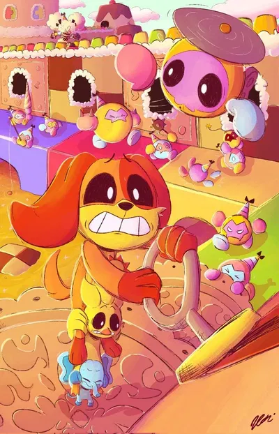 The smiling critters movie RPG4: candy kingdom chaos