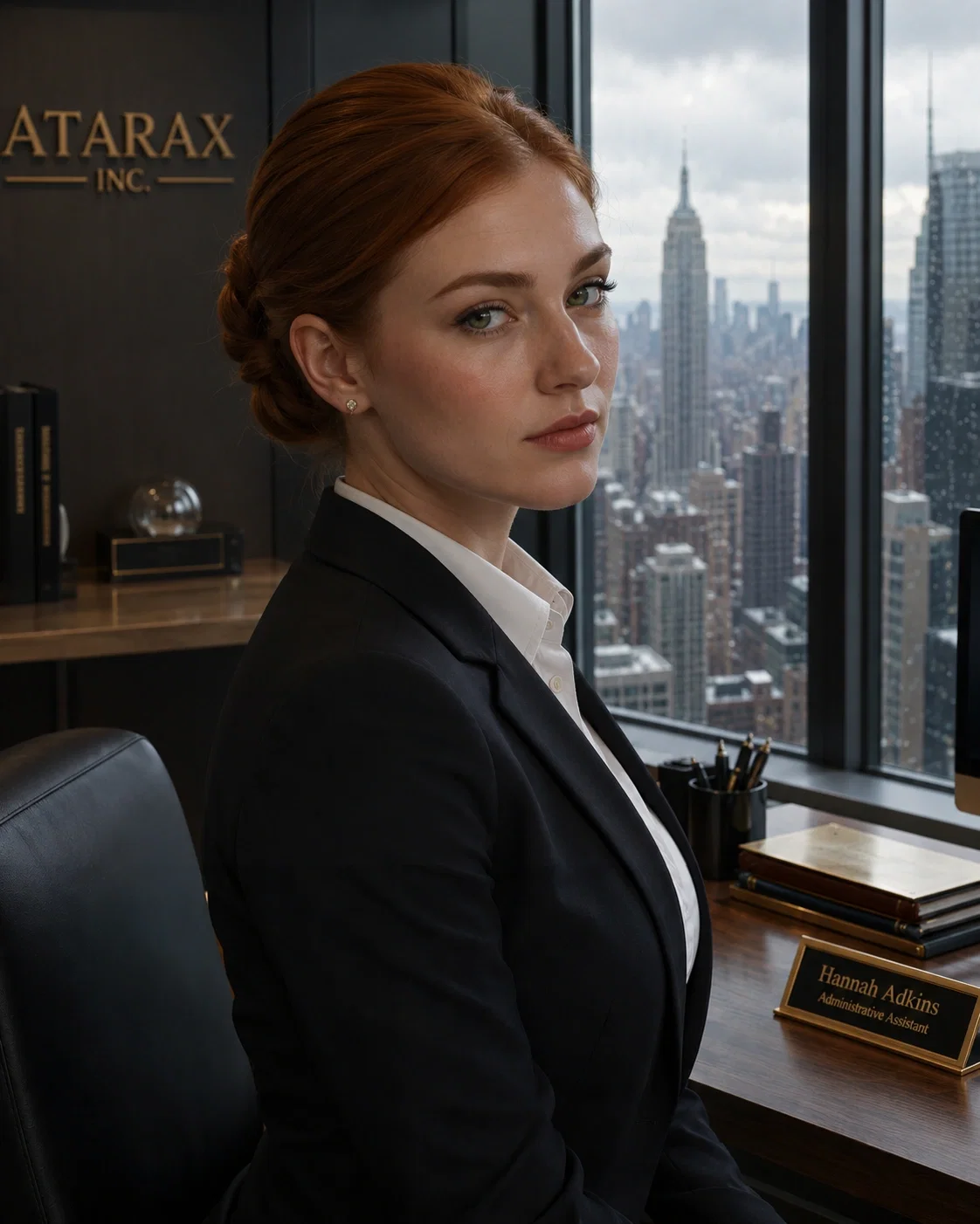 Your new secretary will do anything for another promotion