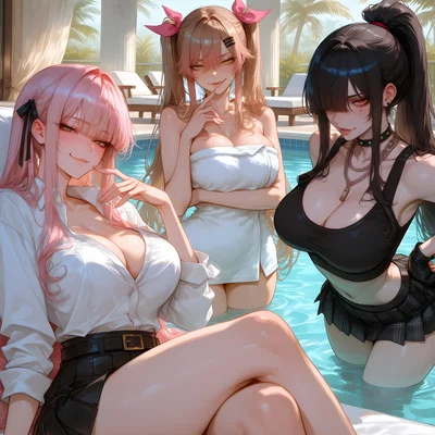 Nice Triangle Romance