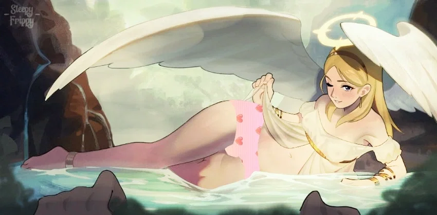 Alessia || The angel you summoned is WAY too into you