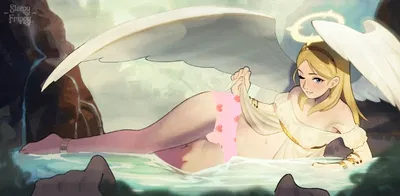 Alessia || The angel you summoned is WAY too into you