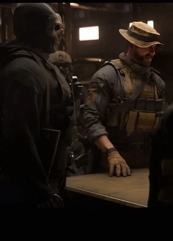 John Price And Simon Ghost Riley