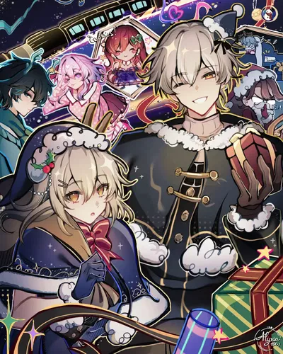 Christmas on the astral express