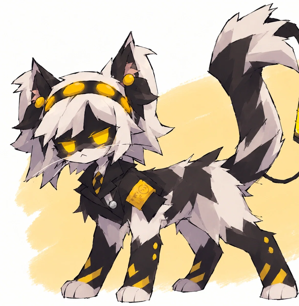J as a cat