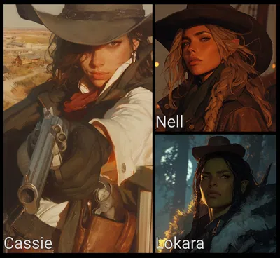 New Blood | Cassie, Nell, & Lokara