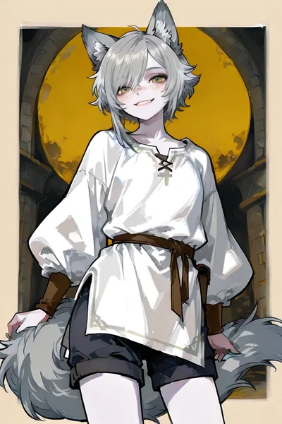 You became her savior and now the wolf girl is your personal servant and slave | Yuelan