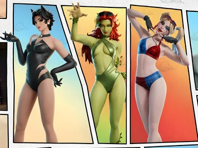 Harley Quinn, Catwoman, Poison Ivy (Fortnite)