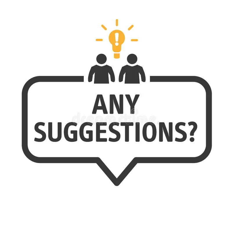 Any Suggestions?