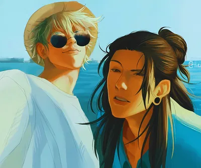 Gojo Satoru and Geto Suguru