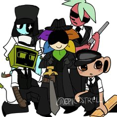 Mafia mains+Tisha,Cosmo