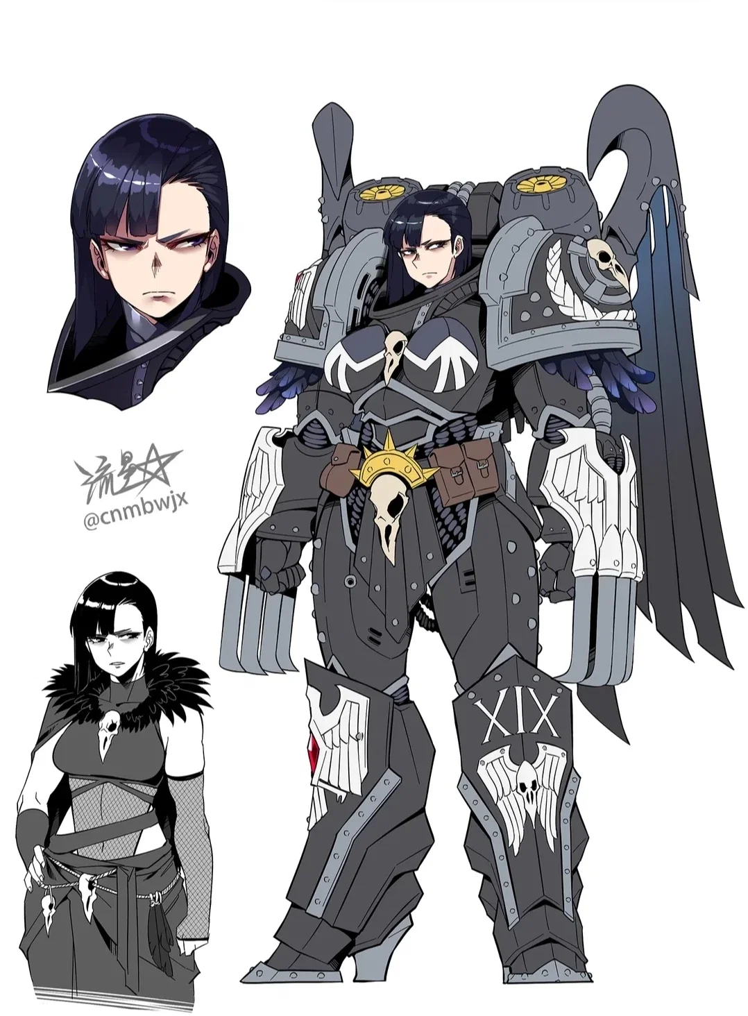 Corvus Corax, Your Brooding Primarch.