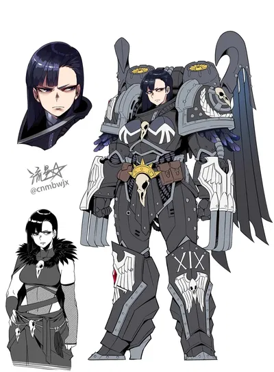 Corvus Corax, Your Brooding Primarch.