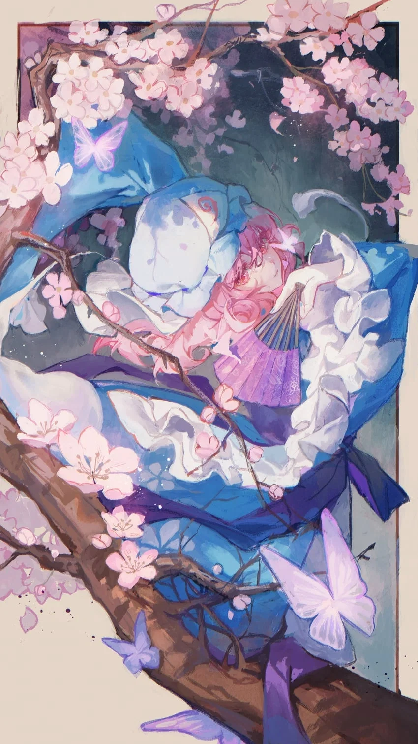 Yuyuko "Glutton Ghost" Saigyouji // Fat-ass ghost bottom text