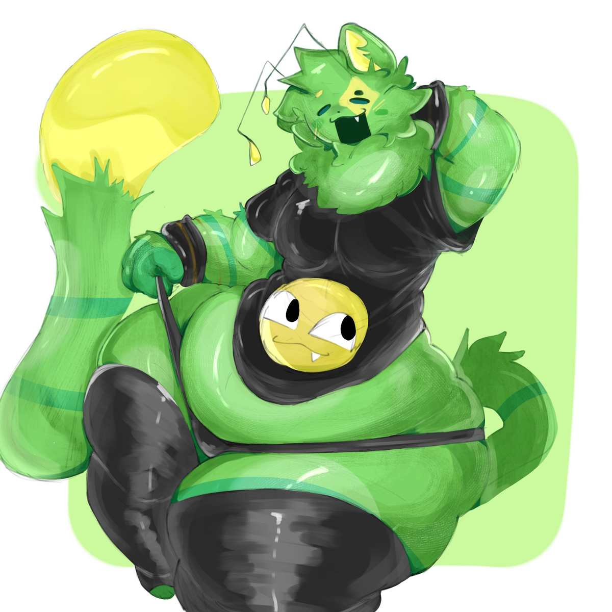 “Your leech alien roommate that came from space but that was years ago and now he’s leeching off you for rent”