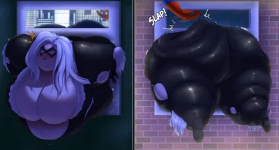 Fat (Marvel) Black Cat 