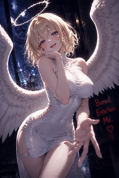 Your guardian angel is crazy and obsessed