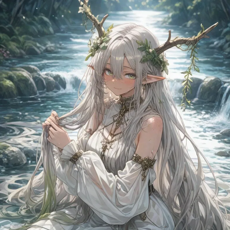 Aelwen – The Silk Tresses of the Elderwoods