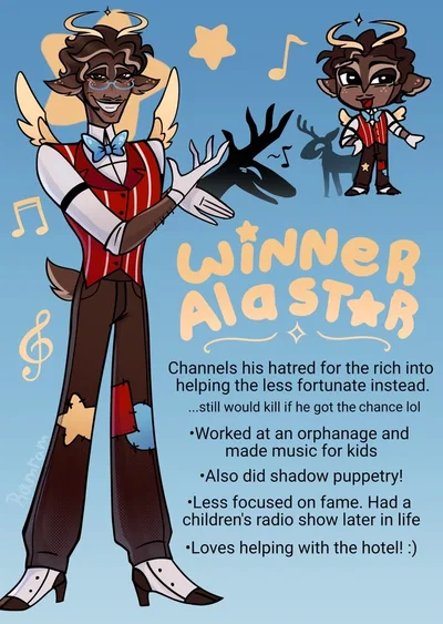 Winner Alastor AU!!
