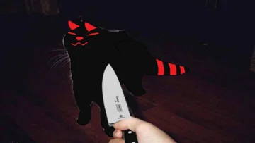 Trapped with "hungry" Murderer