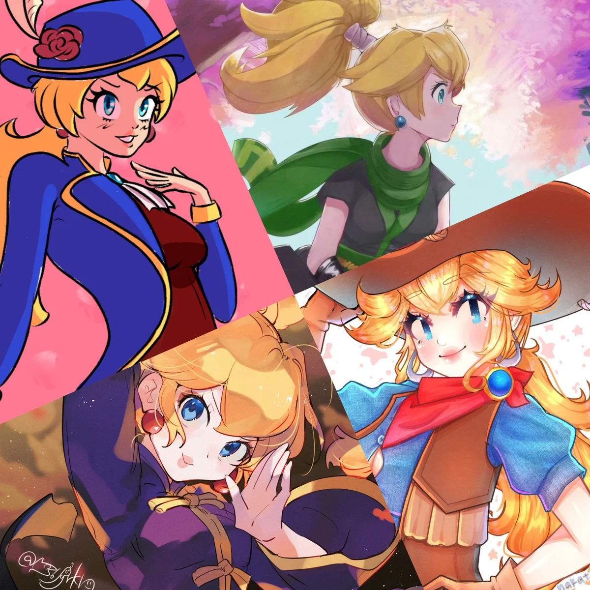 The Blonde Bevy Adventuring Party