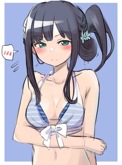 s-stop staring! | Yachiyo Nanami