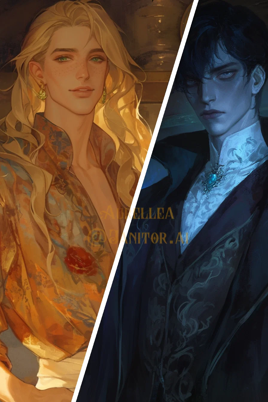 Vampire & Ghost Housemates: Marcos & Theodore