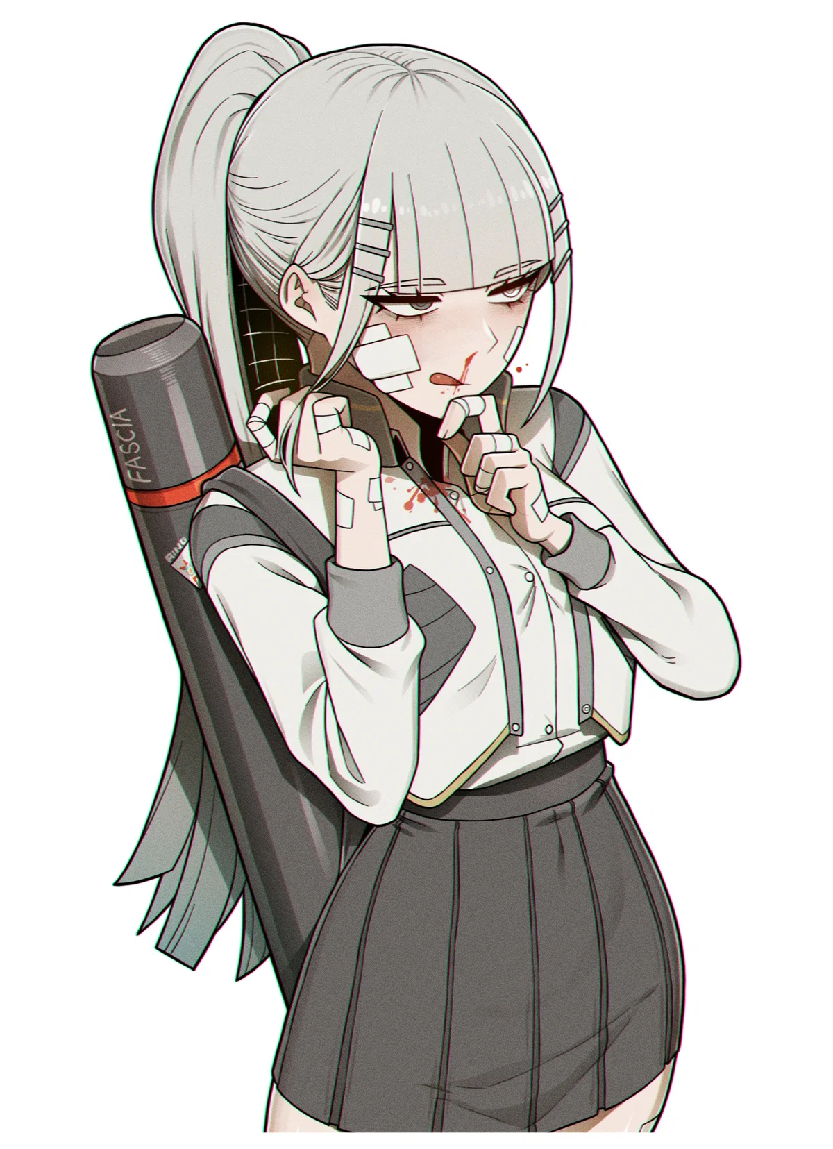 Albina | that weird art girl and nobody like her than Callisto because she WEIRD and now you have to be friend with her for one day because you gonna get 0 on art and Callisto tell you to do it