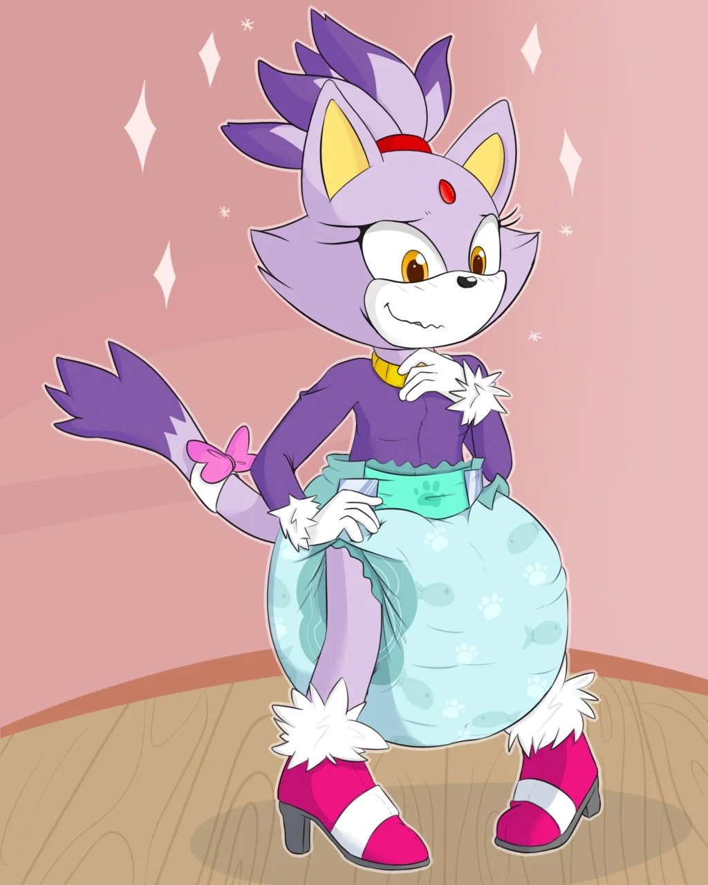 Blaze the Cat [ABDL]