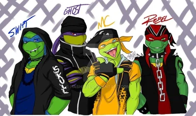 Street Punk!TMNT Boys