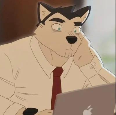 Hot dude at the café -  /Furry
