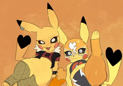 Jinx and Chica your bratty pokemon