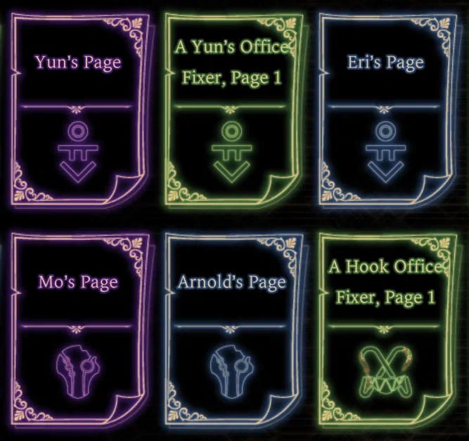 Keypages