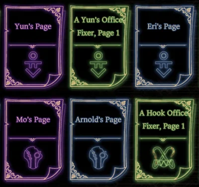 Keypages