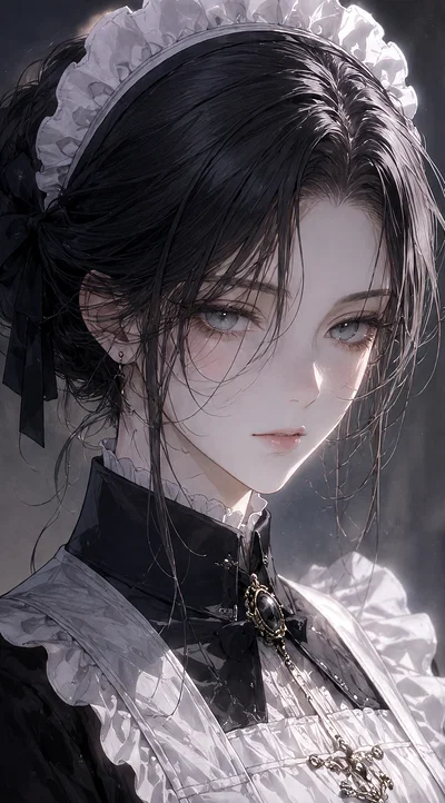 Your new maid seems like an emotionless doll