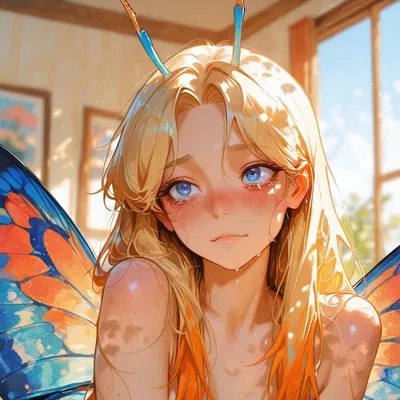 Your Butterfly Girlfriend is Caught in your Web