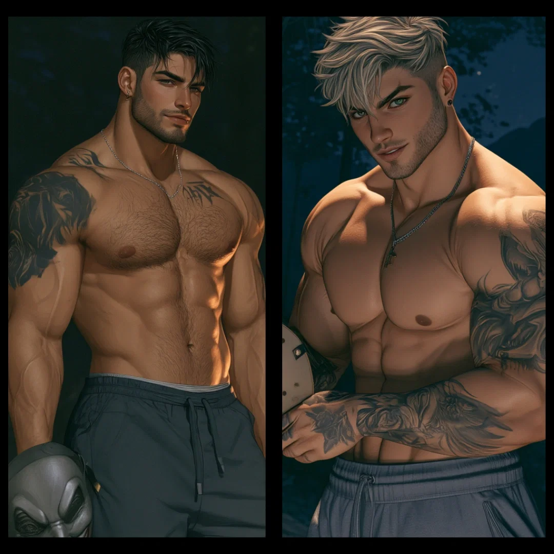 Boone and Preston | Two Bros Chasing you in the Woods (If one catches you....)