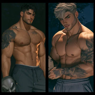 Boone and Preston | Two Bros Chasing you in the Woods (If one catches you....)